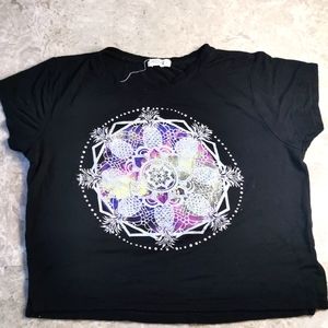 Ladies L half tee